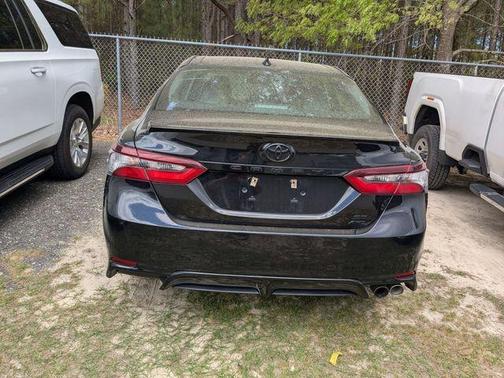 Midnight Black Metallic 2021 Toyota Camry SE Nightshade