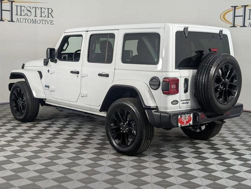 Bright White Clearcoat 2025 Jeep Wrangler 4xe Sahara