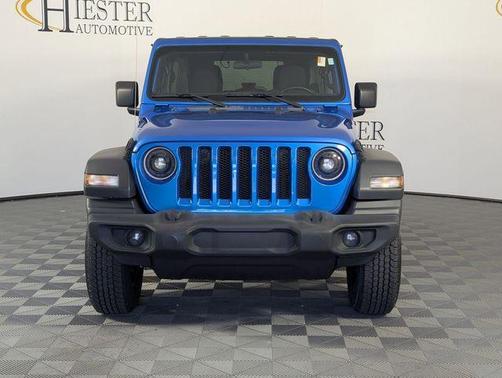 Hydro Blue Pearl 2022 Jeep Wrangler Unlimited Sport
