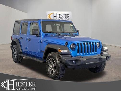 Hydro Blue Pearl 2022 Jeep Wrangler Unlimited Sport