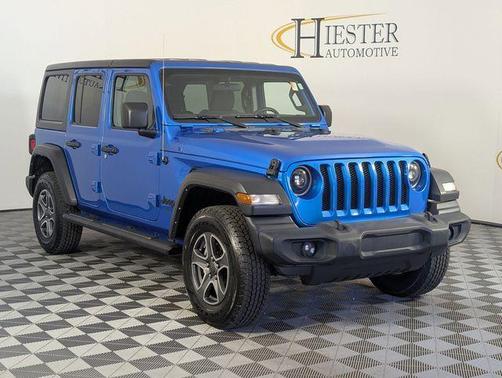 Hydro Blue Pearl 2022 Jeep Wrangler Unlimited Sport