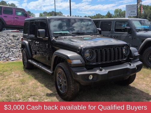 Black Clearcoat 2026 Jeep Wrangler Sport