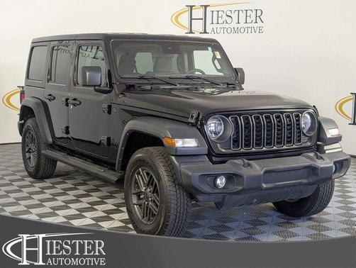 Black Clearcoat 2024 Jeep Wrangler Sport