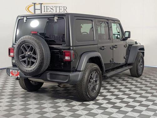 Black Clearcoat 2024 Jeep Wrangler Sport
