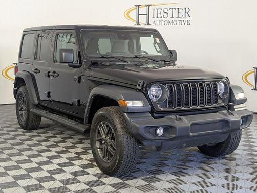 Black Clearcoat 2024 Jeep Wrangler Sport