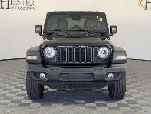 Black Clearcoat 2024 Jeep Wrangler Sport