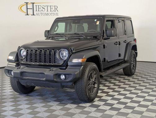 Black Clearcoat 2024 Jeep Wrangler Sport