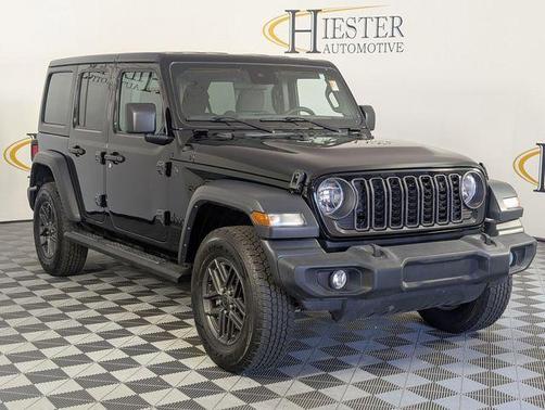 Black Clearcoat 2024 Jeep Wrangler Sport