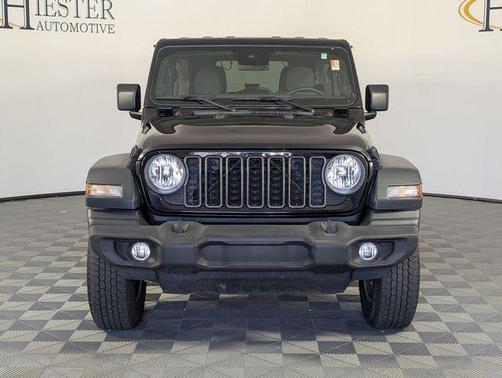Black Clearcoat 2024 Jeep Wrangler Sport