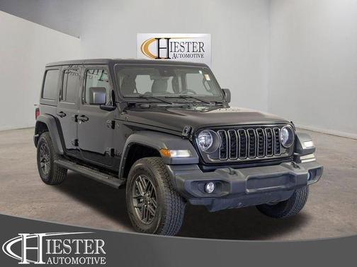 Black Clearcoat 2024 Jeep Wrangler Sport
