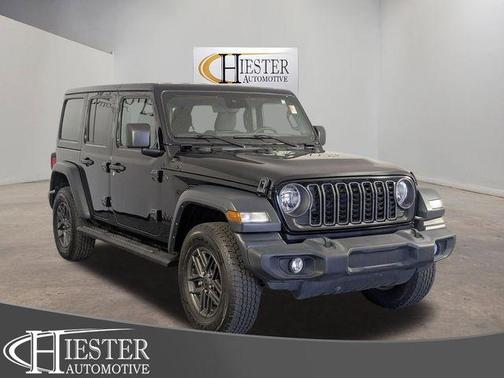 Black Clearcoat 2024 Jeep Wrangler Sport