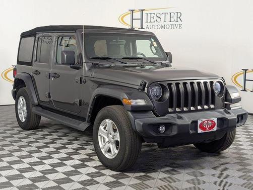 Granite Crystal Clearcoat Metallic 2023 Jeep Wrangler Sport