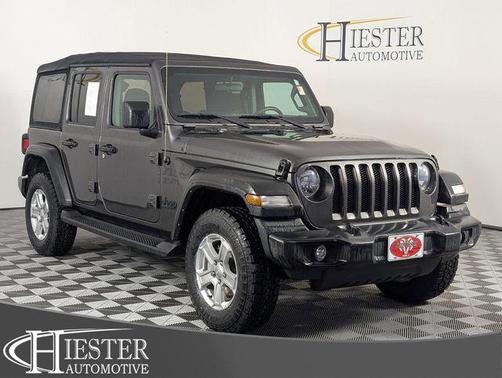 Granite Crystal Clearcoat Metallic 2023 Jeep Wrangler Sport