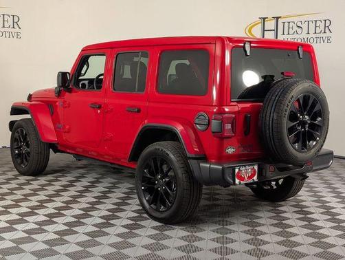 Firecracker Red Clearcoat 2025 Jeep Wrangler 4xe Sahara