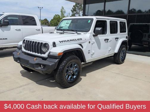 Bright White Clearcoat 2026 Jeep Wrangler Sport