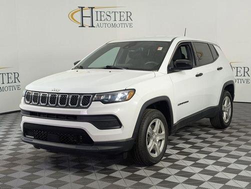 Bright White Clearcoat 2023 Jeep Compass Sport
