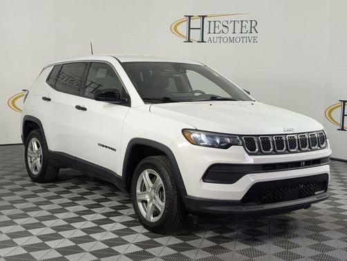 Bright White Clearcoat 2023 Jeep Compass Sport