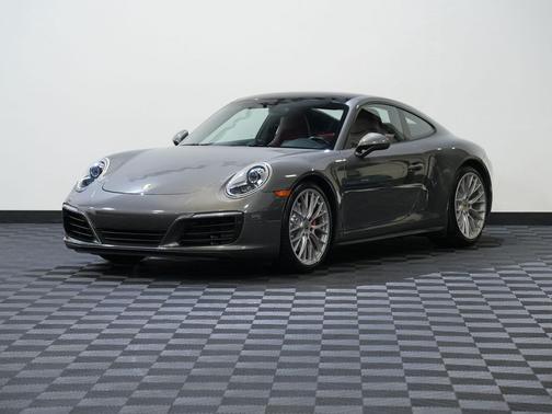 GREY 2017 Porsche 911 Carrera 4S