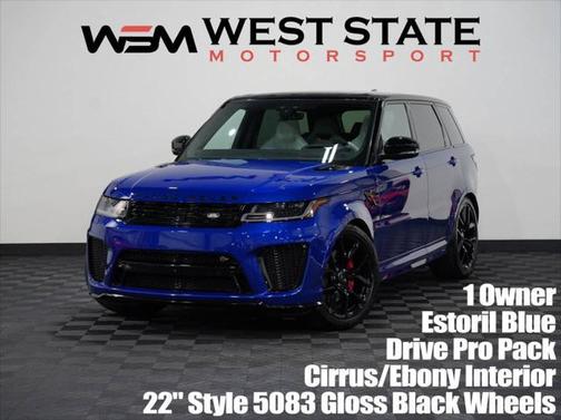 2022 Land Rover Range Rover Sport SVR