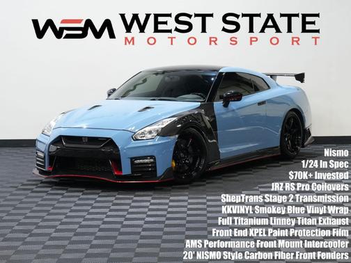 BLUE 2017 Nissan GT-R NISMO