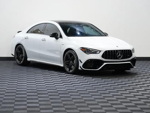 WHITE 2020 Mercedes-Benz AMG CLA 45 AMG CLA 45 4MATIC