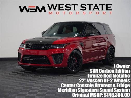 2022 Land Rover Range Rover Sport SVR