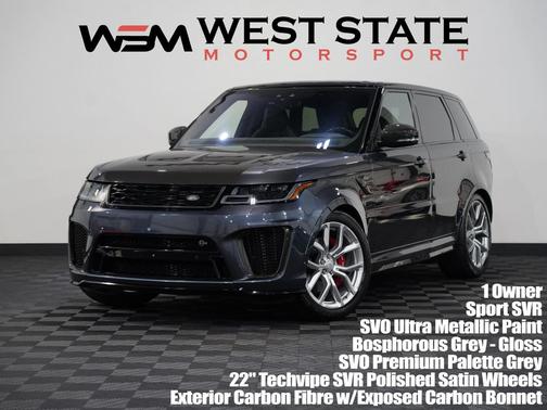 2018 Land Rover Range Rover Sport SVR