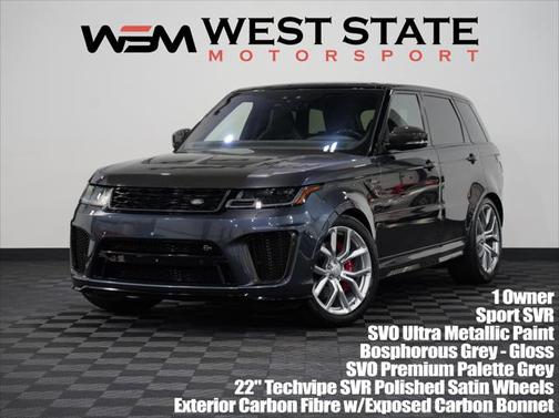 2018 Land Rover Range Rover Sport SVR