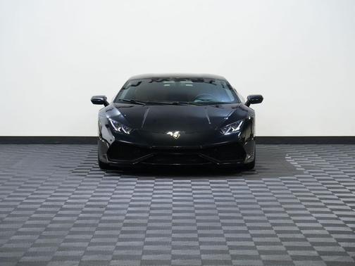BLACK 2015 Lamborghini Huracan LP 610-4 COUPE 2D