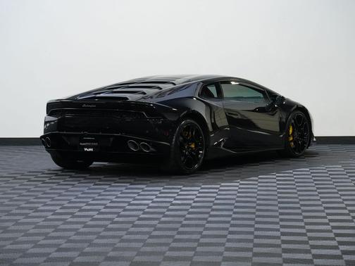 BLACK 2015 Lamborghini Huracan LP 610-4 COUPE 2D