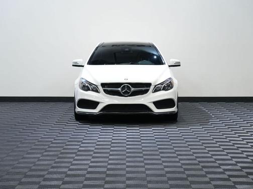 WHITE 2016 Mercedes-Benz E-Class E 400 COUPE 2D