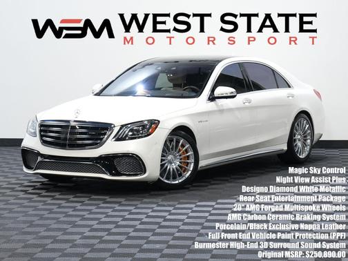 2019 Mercedes-Benz AMG S 65 S 65 AMG SEDAN 4D