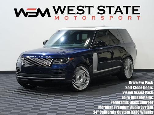 BLUE 2019 Land Rover Range Rover 3.0L V6 Supercharged HSE