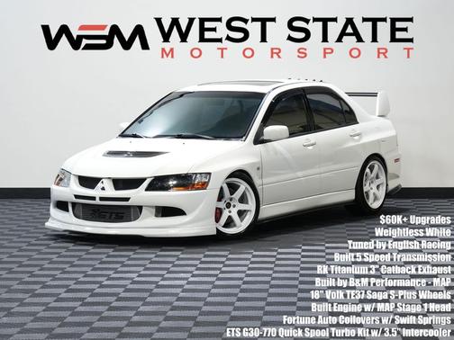 WHITE 2003 Mitsubishi Lancer Evolution Base