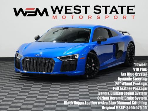 2018 Audi R8 5.2 V10 plus