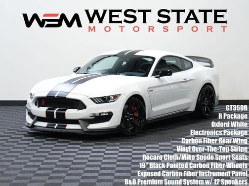 WHITE 2019 Ford Shelby GT350R Base