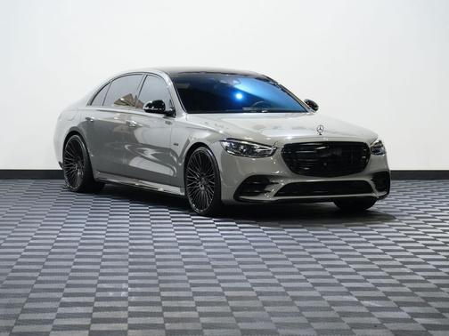 GRAY 2022 Mercedes-Benz S-Class S 580 4MATIC