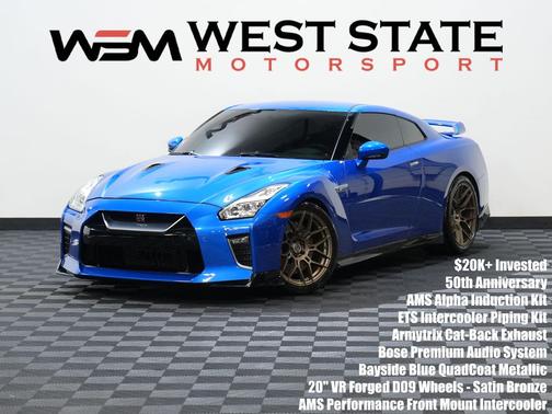 BLUE 2020 Nissan GT-R Premium Dual-clutch 6-Speed Transmission