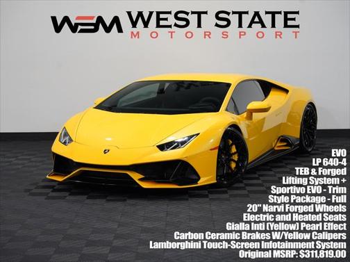 2020 Lamborghini Huracan EVO EVO COUPE 2D
