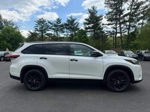 Blizzard Pearl 2019 Toyota Highlander SE