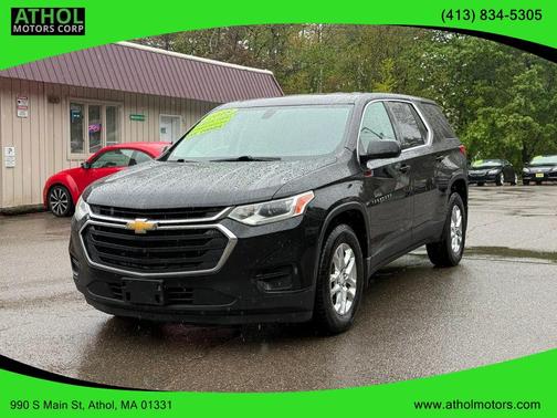 Mosaic Black Metallic 2018 Chevrolet Traverse LS