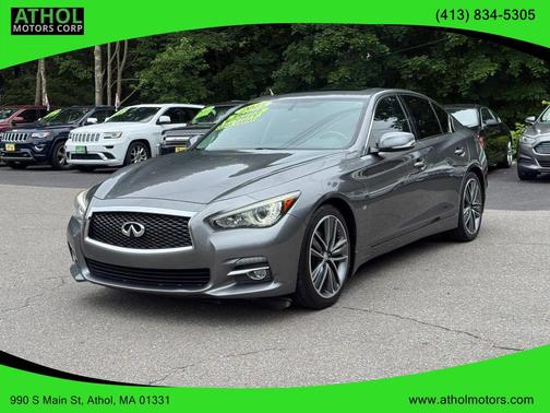 Graphite Shadow 2015 INFINITI Q50 Premium