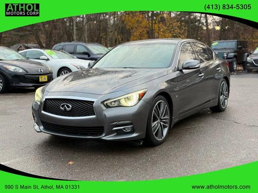 Graphite Shadow 2015 INFINITI Q50 Premium