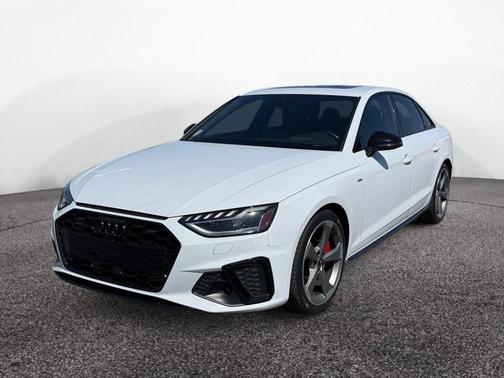 Glacier White 2023 Audi A4 Prestige 45 TFSI S line quattro S tronic