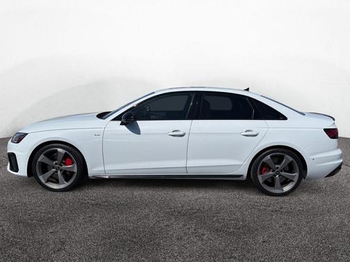 Glacier White 2023 Audi A4 Prestige 45 TFSI S line quattro S tronic