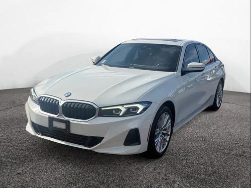 White 2023 BMW 330