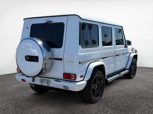 White 2015 Mercedes-Benz G-Class 4MATIC