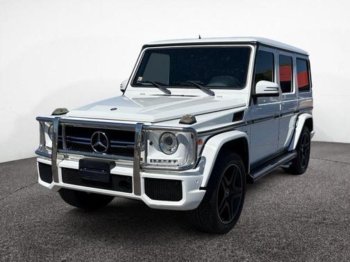 White 2015 Mercedes-Benz G-Class 4MATIC