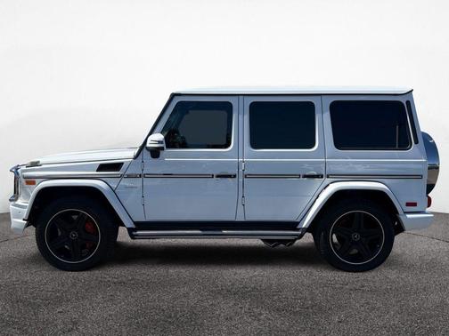 White 2015 Mercedes-Benz G-Class 4MATIC