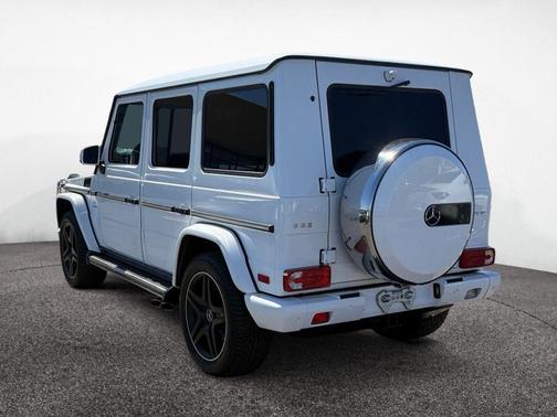 White 2015 Mercedes-Benz G-Class 4MATIC